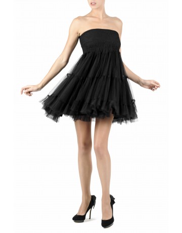 robe-noire-bustier