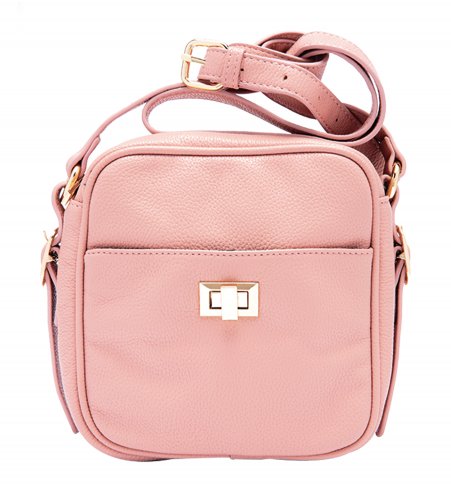 mini sac rose poudré en similicuir trouvé sur Forever21