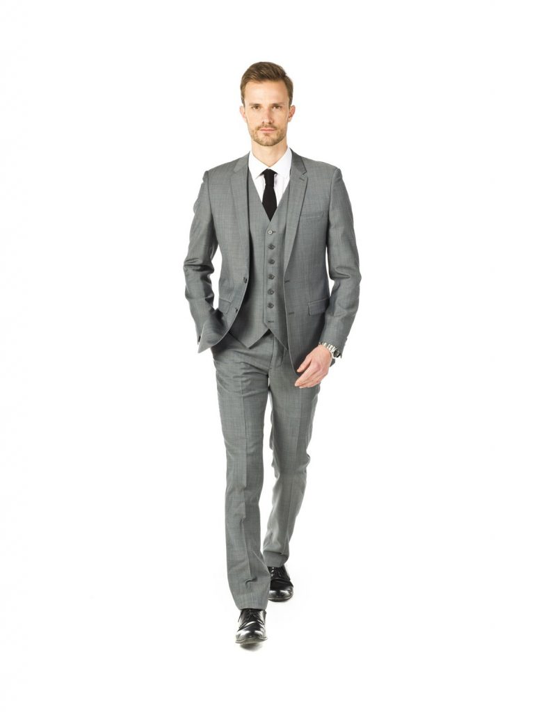 costume gris pour homme Lyon