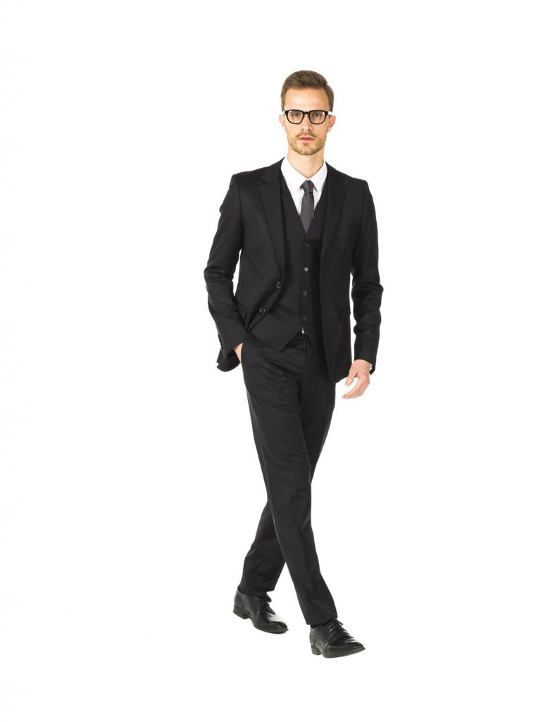 costume noir pour homme Lyon