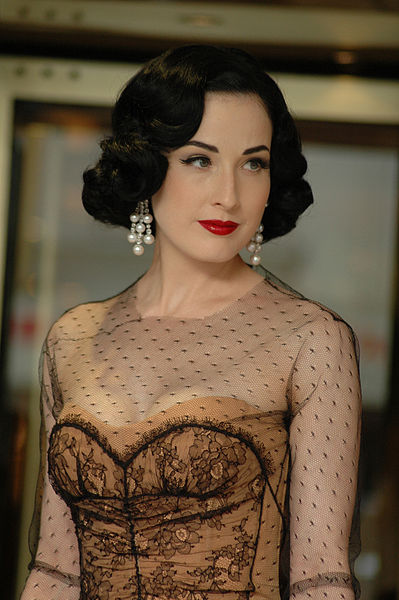 Icône mode : Dita Von Teese